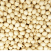 11x9mm Italian Cream Oval Wood Beads 