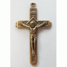 Box Edge Crucifix (Brass) Box Edge Crucifix (Brass)