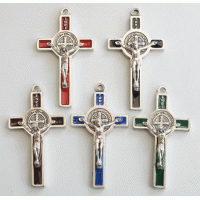 Saint Benedict's Crucifix (Enameled)