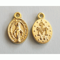 Small Miraculous Medal ( Gold Plated) Small Miraculous Medal ( Gold Plated)