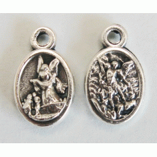 Small Saint Michael / Guardian Angel Bracelet Medal Small Saint Michael / Guardian Angel Bracelet Medal
