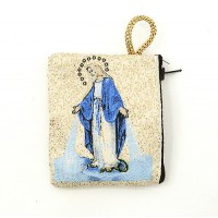 Our Lady of the Miraculous Medal Rosary Purse Our Lady of the Miraculous Medal Rosary Purse