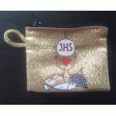 Woven picture Rosary purse (Communion)